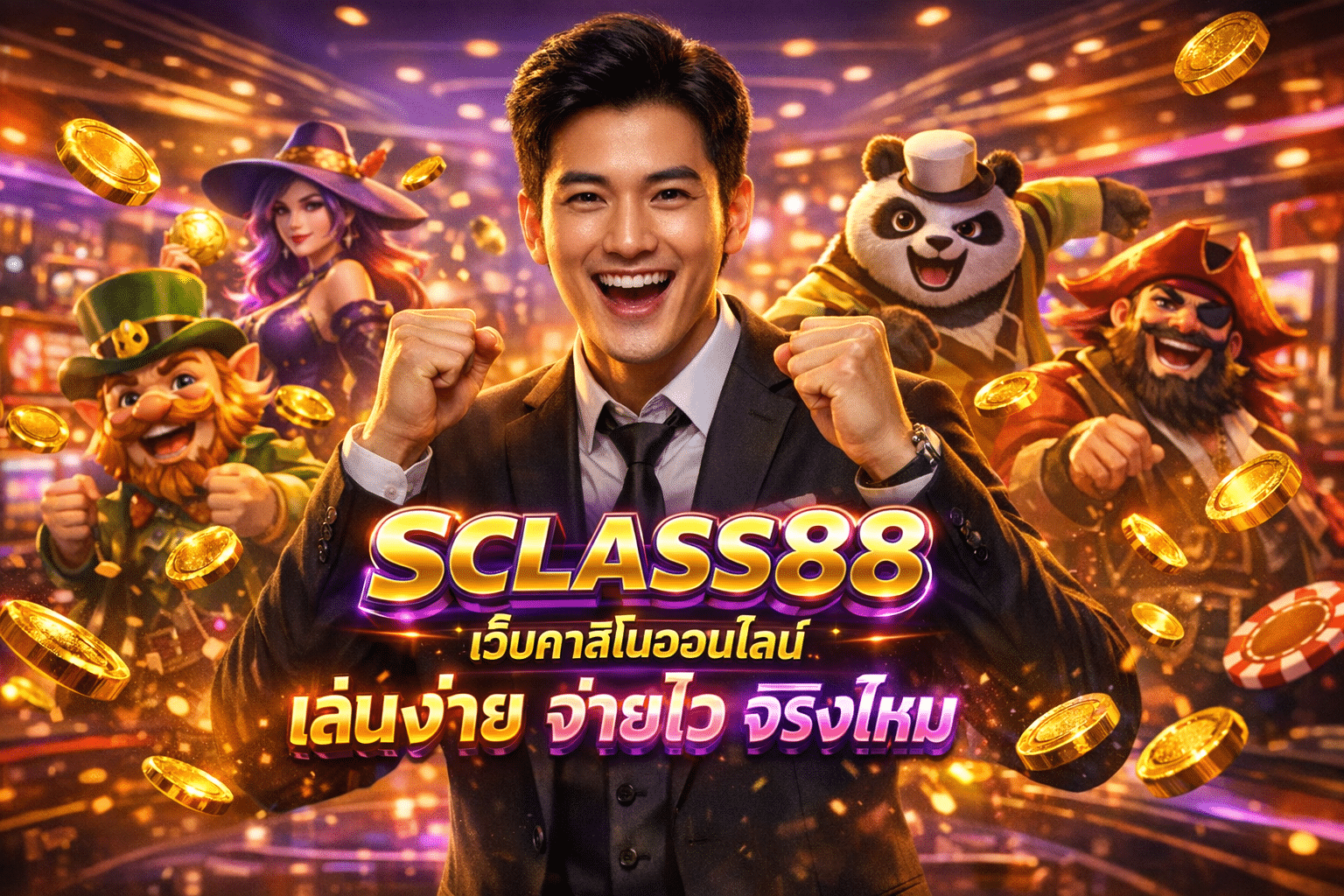 SCLASS88 เว็บคาสิโนออนไลน์ เล่นง่าย จ่ายไว จริงไหม